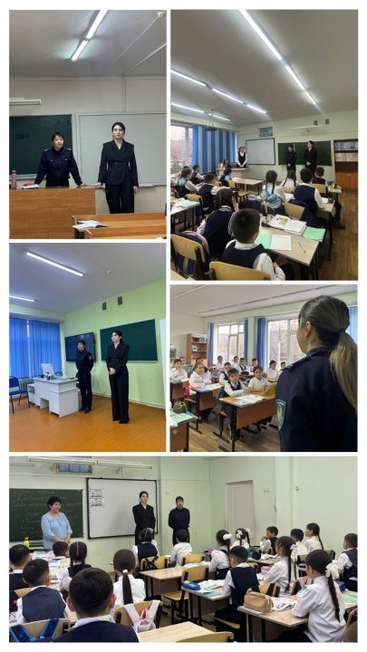 01.04.25 күні лицейімізге Солжағалау полиция бөлімінің ЖПҚІБ КТІБ УПИ кәмелетке толмағандардың істері жөніндегі учаскелік полиция инспекторы, аға лейт